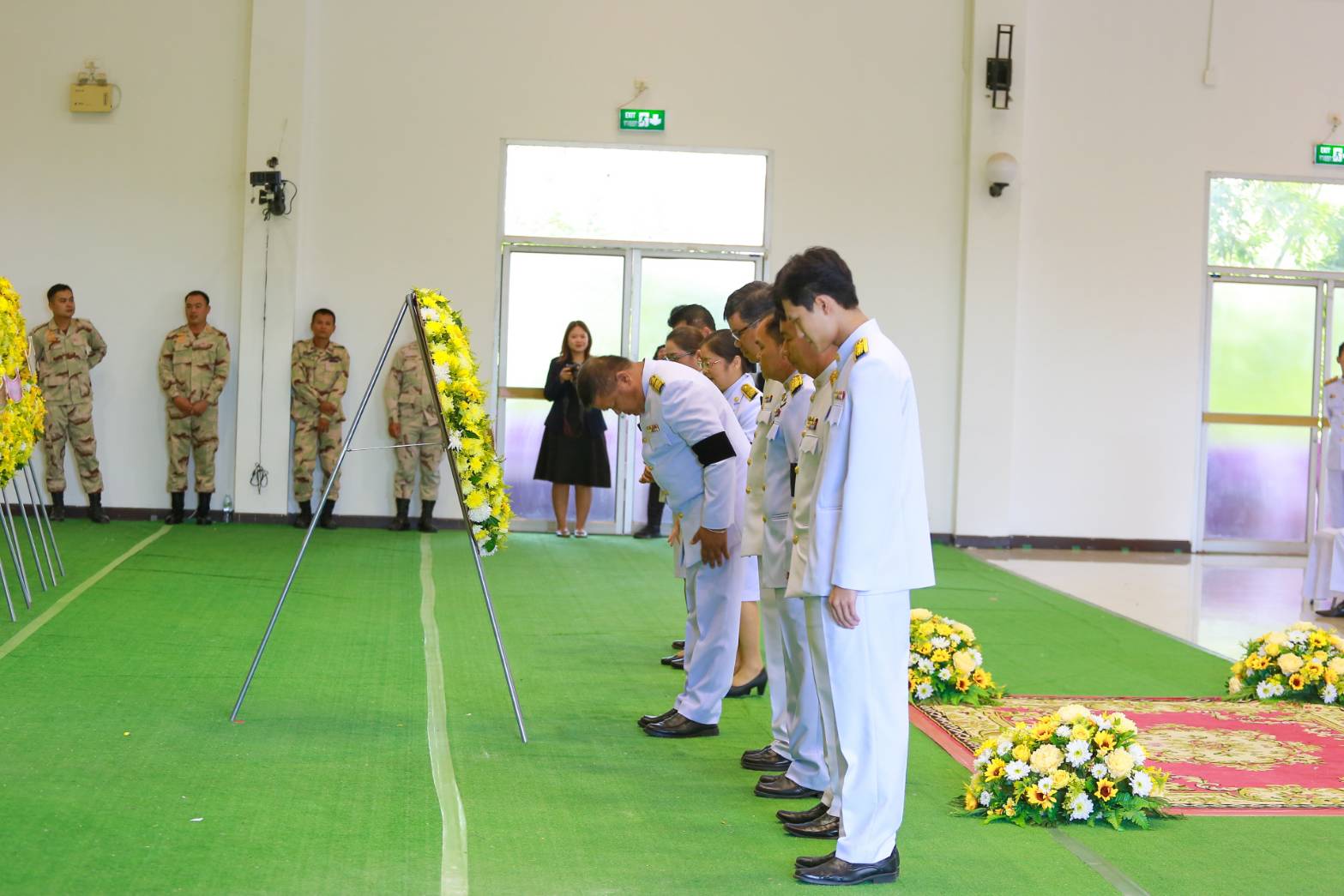 title - ส.ป.ก.บึงกาฬ เข้าร่วมงานวันรัฐพิธีวันพระบาทสมเด็จพระปกเกล้าเจ้าอยู่หัว  ประจำปี 2569